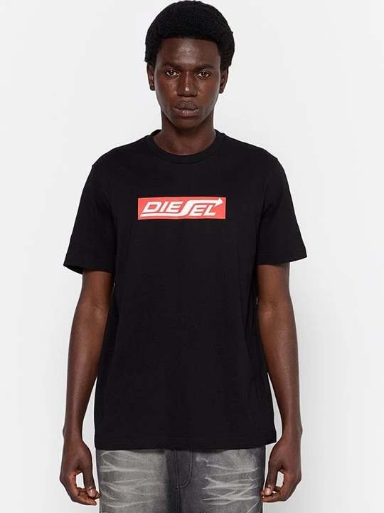 Foto van product T-shirt print Diesel zwart