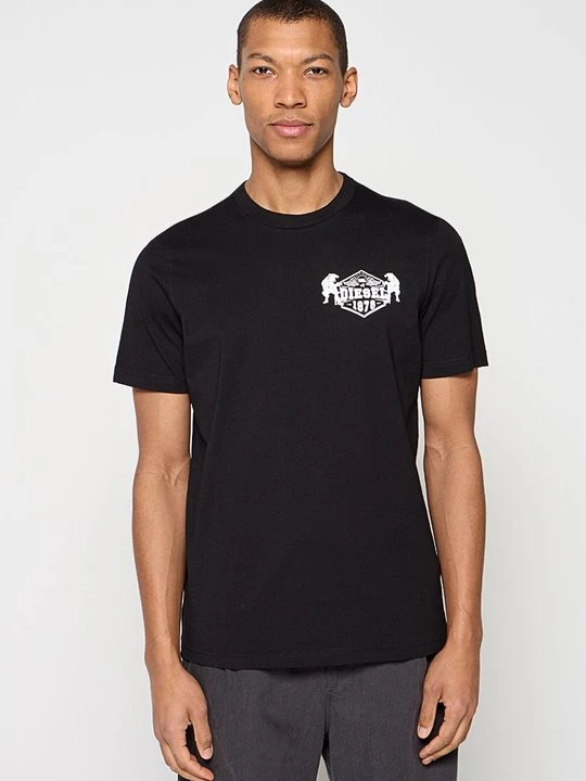 Foto van product T-shirt print Diesel zwart