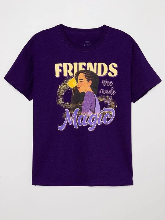 Foto van product T-shirt print Disney paars