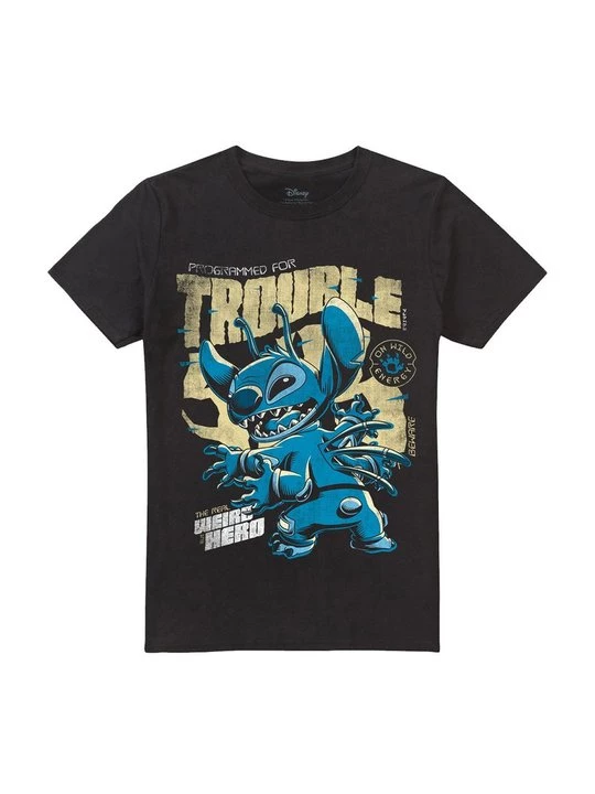 Foto van product T-shirt print Disney zwart