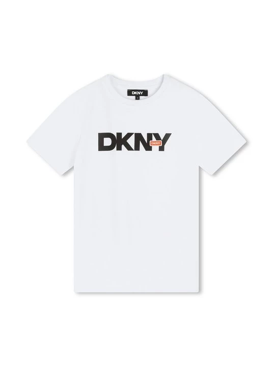 Foto van product T-shirt print DKNY wit