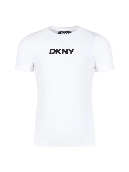 Foto van product T-shirt print DKNY wit