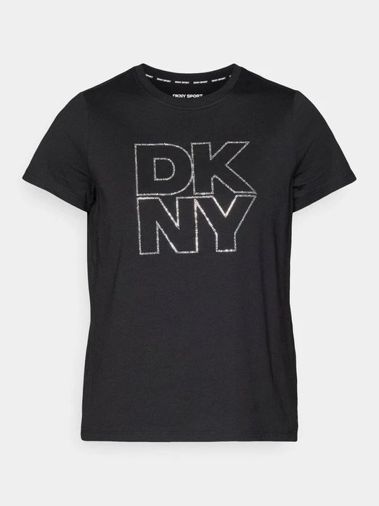 Foto van product T-shirt print DKNY zwart