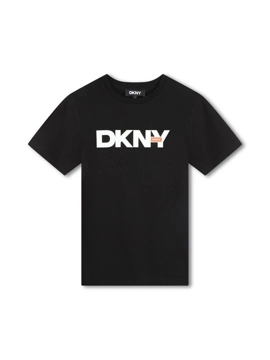 Foto van product T-shirt print DKNY zwart