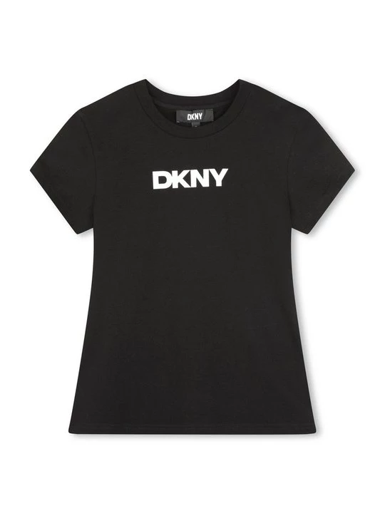 Foto van product T-shirt print DKNY zwart