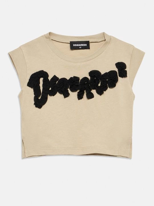 Foto van product T-shirt print Dsquared2 beżowy