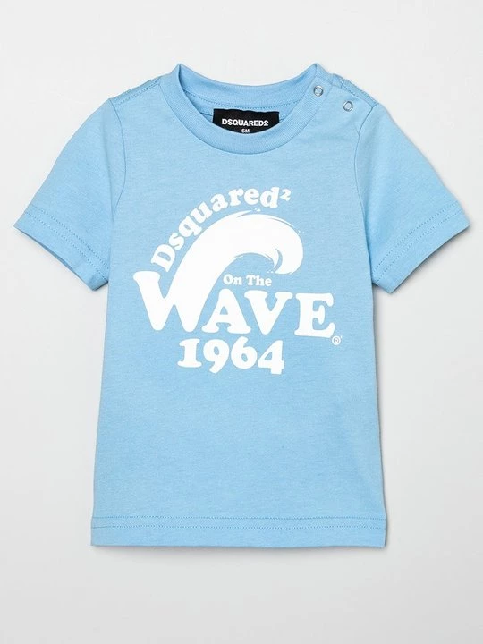 Foto van product T-shirt print Dsquared2 blauw