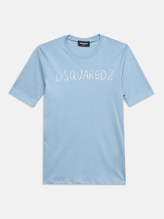 Foto van product T-shirt print Dsquared2 blauw