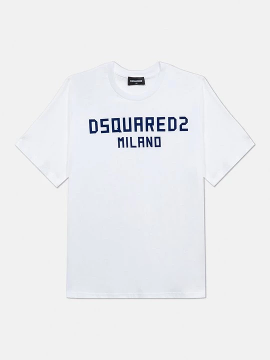 Foto van product T-shirt print Dsquared2 wit