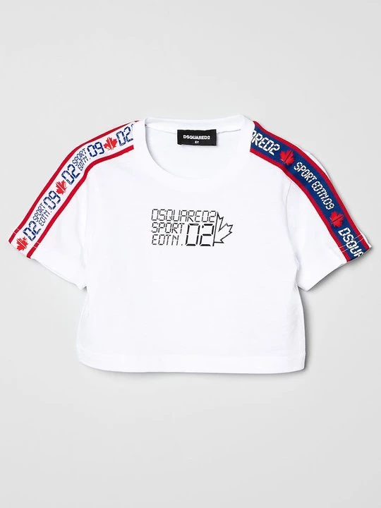 Foto van product T-shirt print Dsquared2 wit