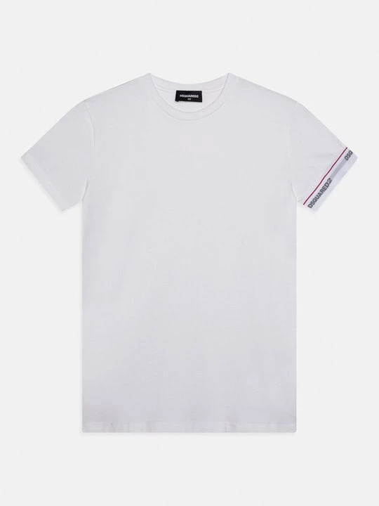 Foto van product T-shirt print Dsquared2 wit
