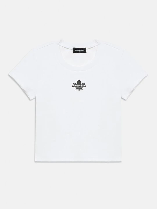 Foto van product T-shirt print Dsquared2 wit