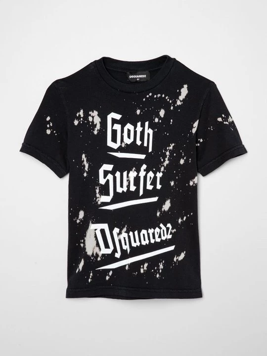 Foto van product T-shirt print Dsquared2 zwart
