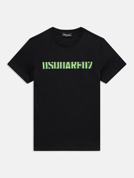 Foto van product T-shirt print Dsquared2 zwart