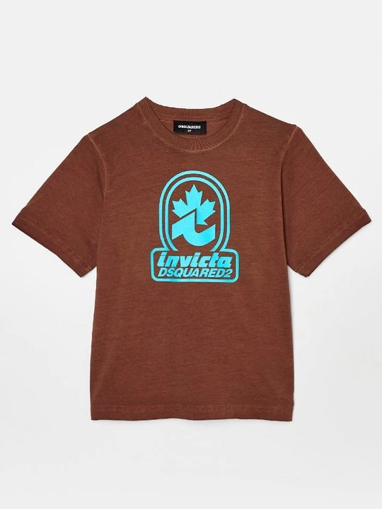 Foto van product T-shirt print Dsquared2 zwart