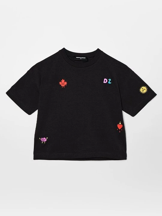 Foto van product T-shirt print Dsquared2 zwart
