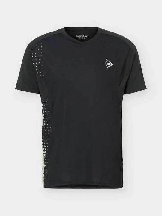 Foto van product T-shirt print Dunlop zwart