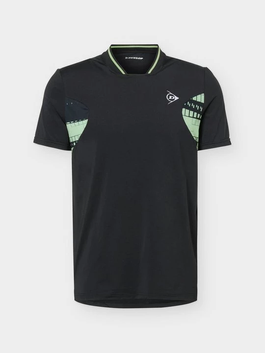 Foto van product T-shirt print Dunlop zwart