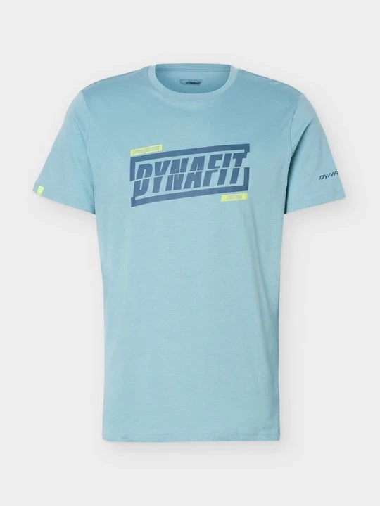 Foto van product T-shirt print Dynafit lichtblauw