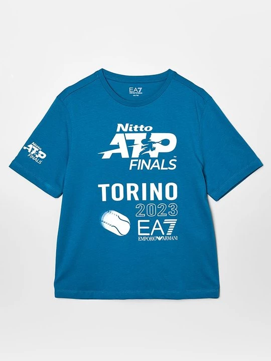 Foto van product T-shirt print EA7 Emporio Armani blauw