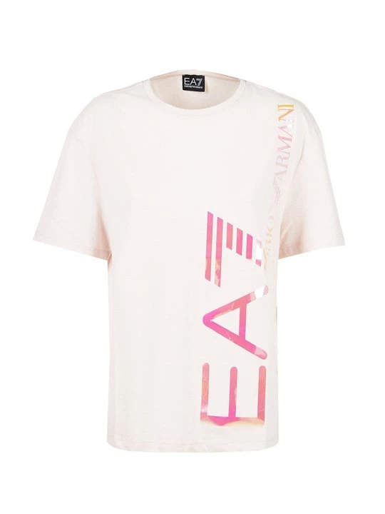 Foto van product T-shirt print EA7 Emporio Armani mauve