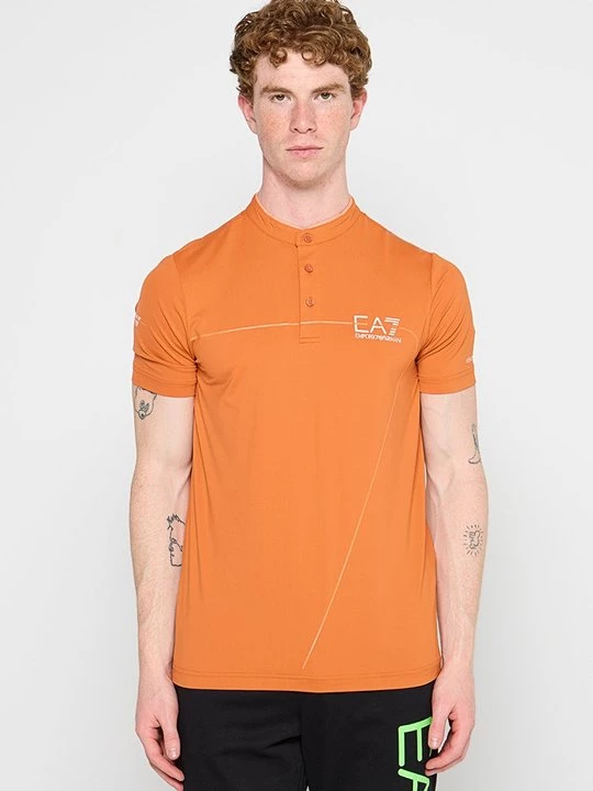 Foto van product T-shirt print EA7 Emporio Armani oranje