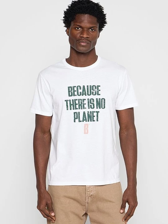 Foto van product T-shirt print ECOALF wit