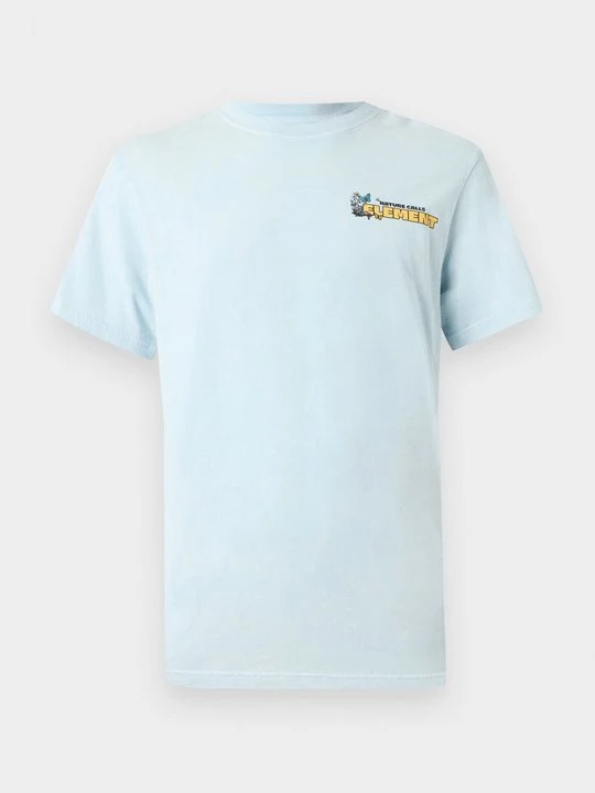 Foto van product T-shirt print Element lichtblauw