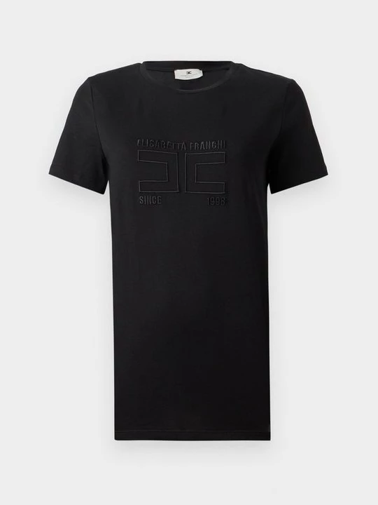 Foto van product T-shirt print Elisabetta Franchi zwart