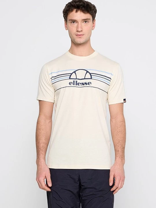Foto van product T-shirt print Ellesse crème