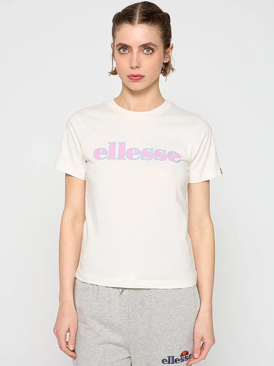 Foto van product T-shirt print Ellesse crème