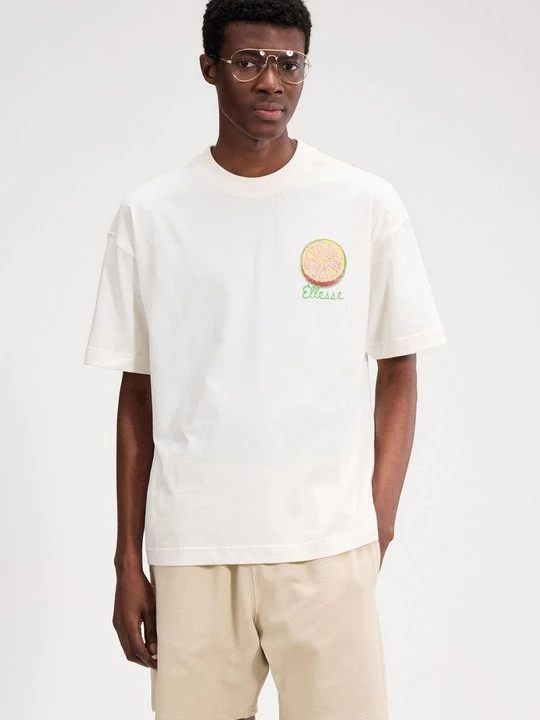 Foto van product T-shirt print Ellesse crème