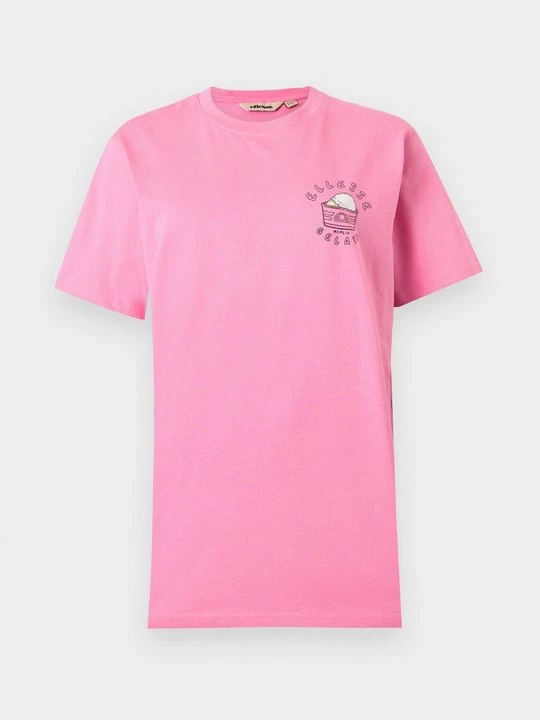 Foto van product T-shirt print Ellesse donkerroze