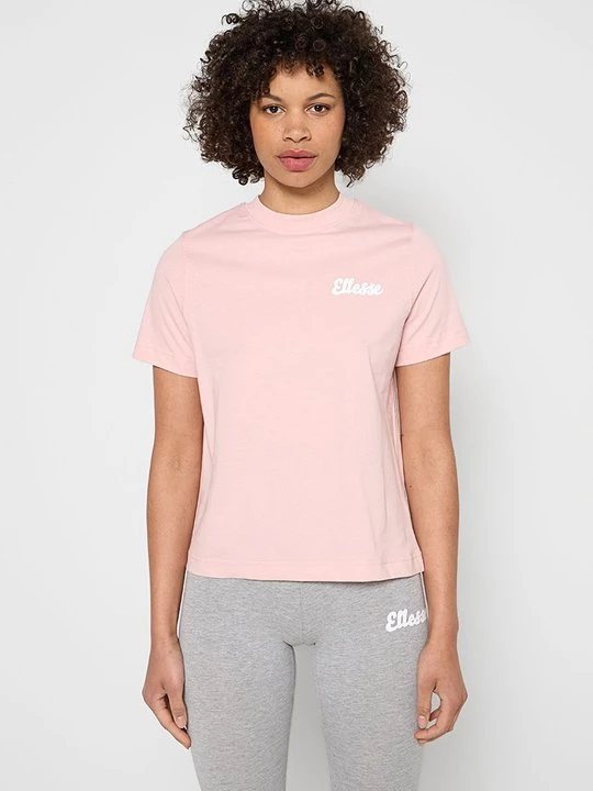 Foto van product T-shirt print Ellesse donkerroze