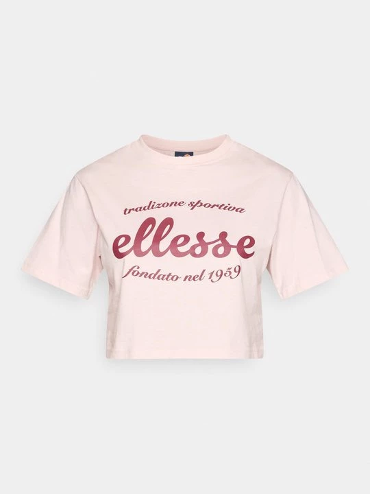 Foto van product T-shirt print Ellesse donkerroze