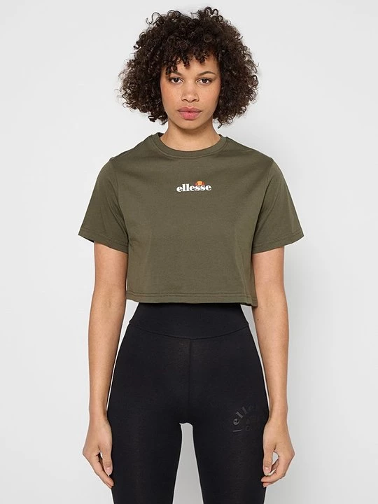 Foto van product T-shirt print Ellesse kaki