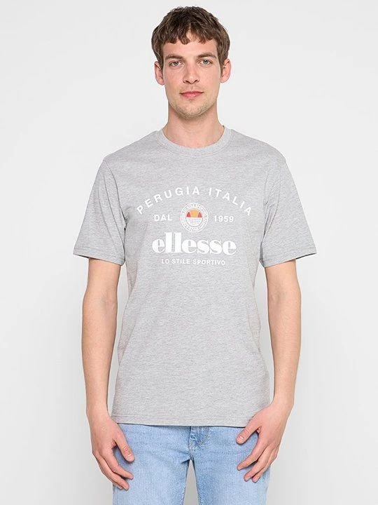 Foto van product T-shirt print Ellesse lichtgrijs