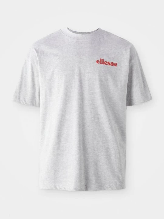 Foto van product T-shirt print Ellesse lichtgrijs gemêleerd