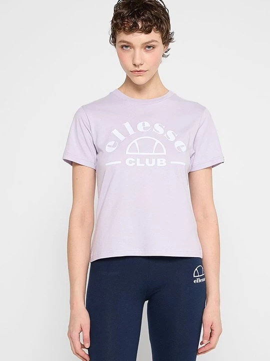 Foto van product T-shirt print Ellesse lila