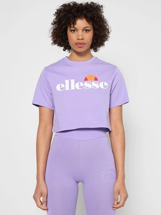 Foto van product T-shirt print Ellesse paars