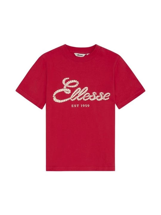 Foto van product T-shirt print Ellesse rood