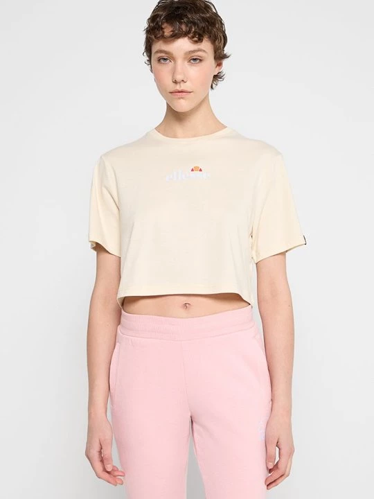 Foto van product T-shirt print Ellesse zandkleur