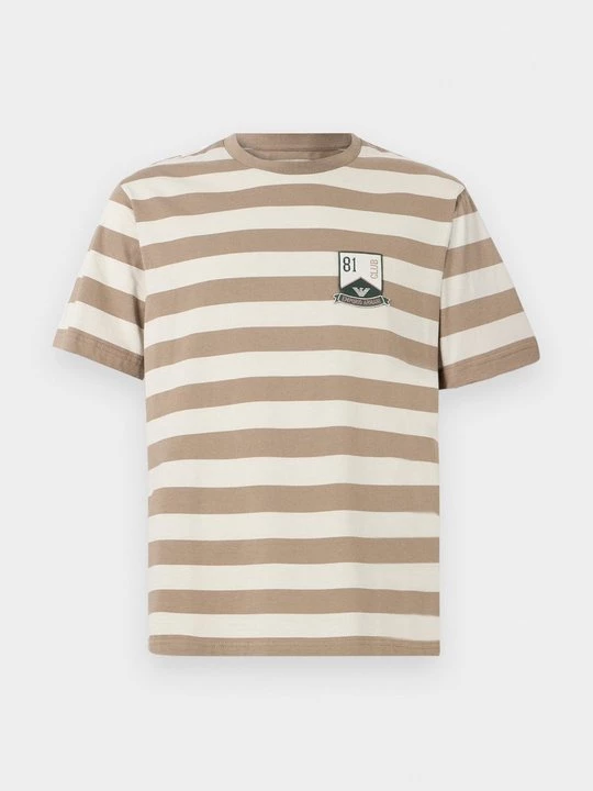 Foto van product T-shirt print Emporio Armani beżowy
