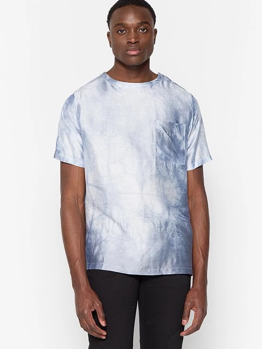Foto van product T-shirt print Emporio Armani blauw