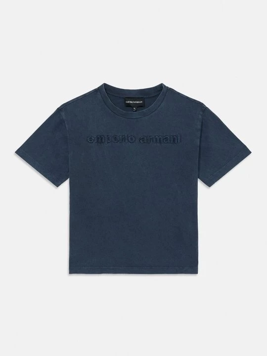 Foto van product T-shirt print Emporio Armani donkerblauw