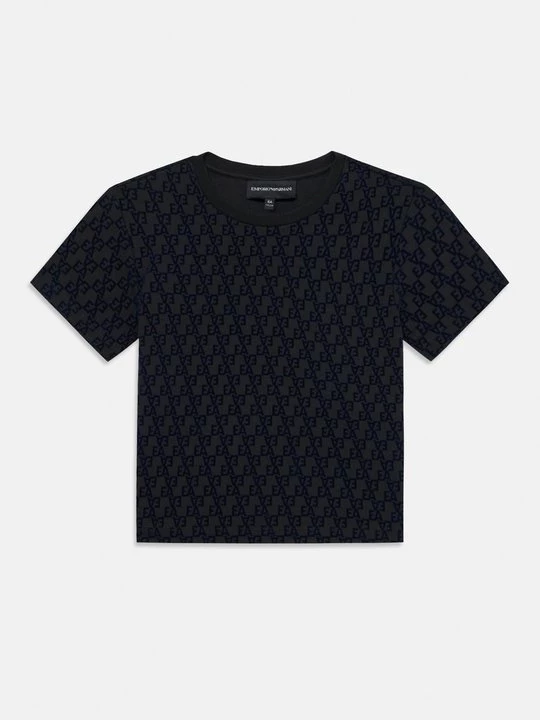 Foto van product T-shirt print Emporio Armani donkerblauw