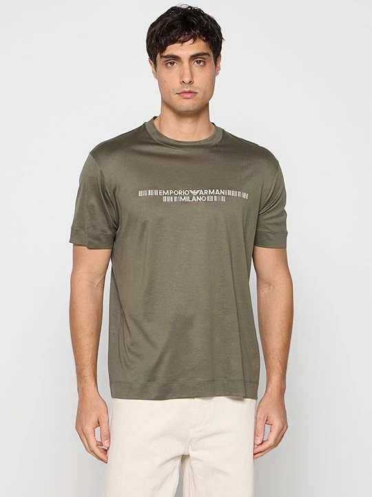 Foto van product T-shirt print Emporio Armani grijs