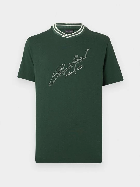 Foto van product T-shirt print Emporio Armani lichtgroen