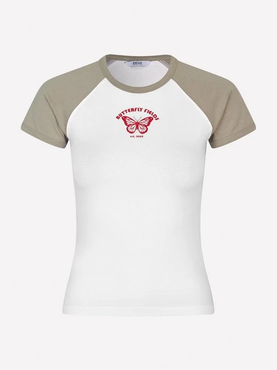 Foto van product T-shirt print Envii wit