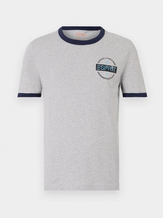 Foto van product T-shirt print Esprit grijs